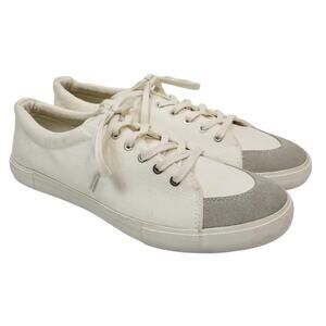 Five Four Men's Grayson White Canvas Sneakers NWOB Size 13
